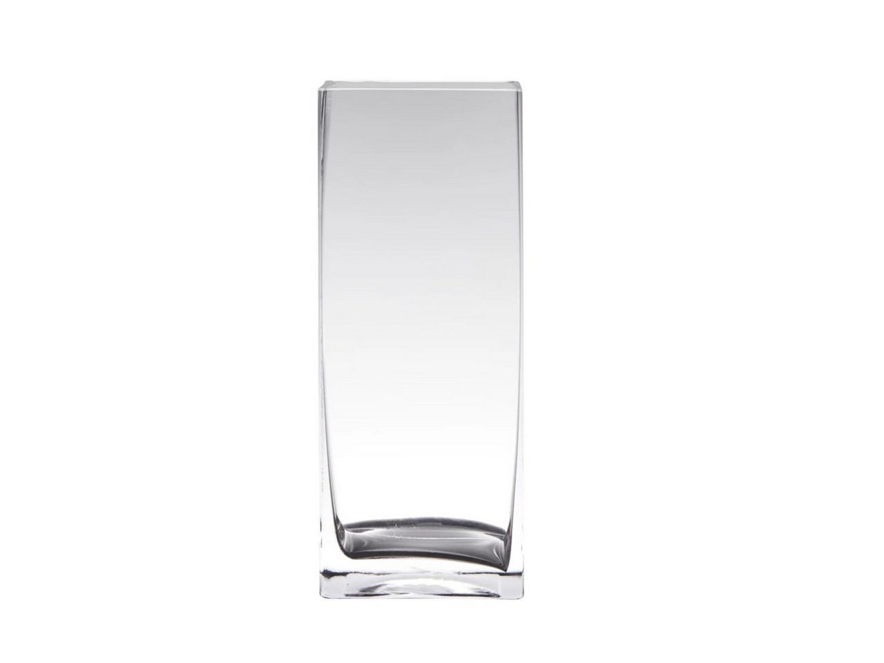 Hakbijl Glass Deko-Glas SQUARE, Transparent L:14cm B:14cm H:35cm Glas von Hakbijl Glass