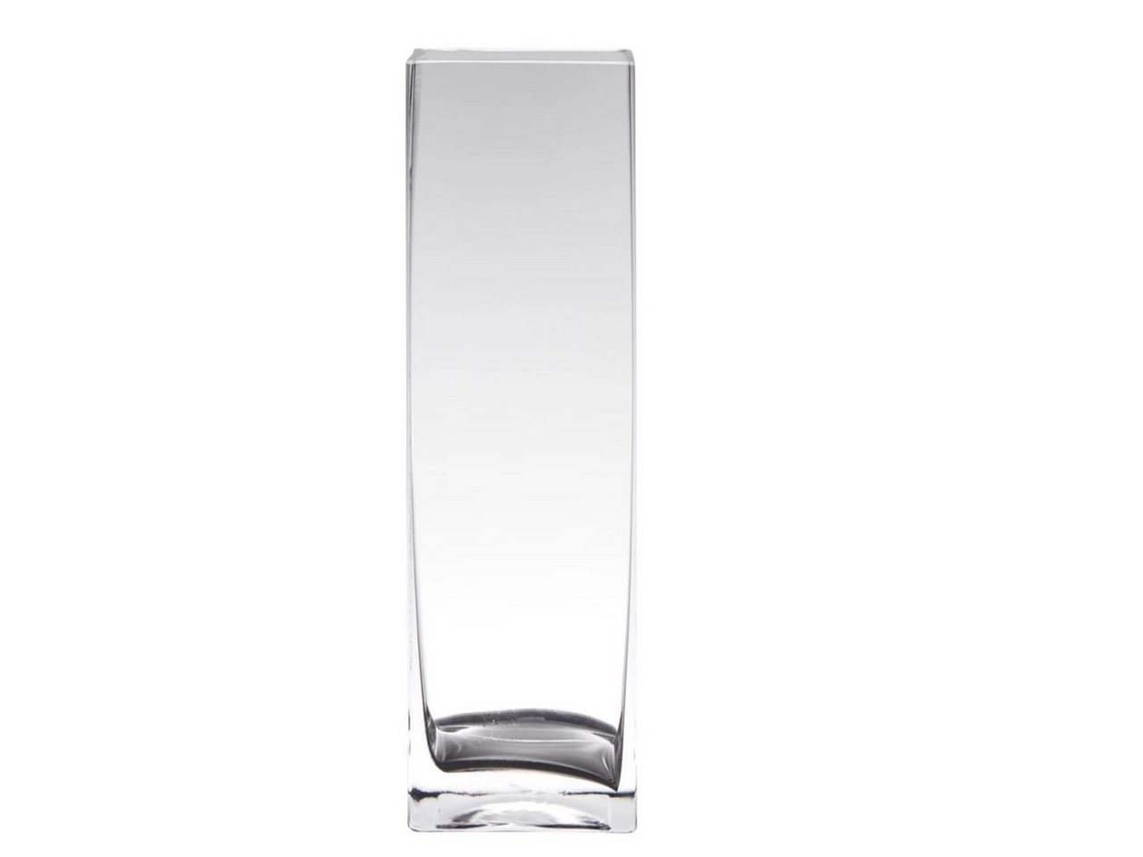 Hakbijl Glass Deko-Glas SQUARE, Transparent L:14cm B:14cm H:50cm Glas von Hakbijl Glass