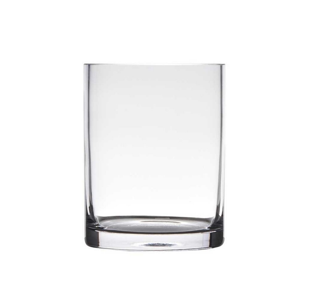 Hakbijl Glass Deko-Glas ZYLINDER, Transparent H:15cm D:12cm Glas von Hakbijl Glass
