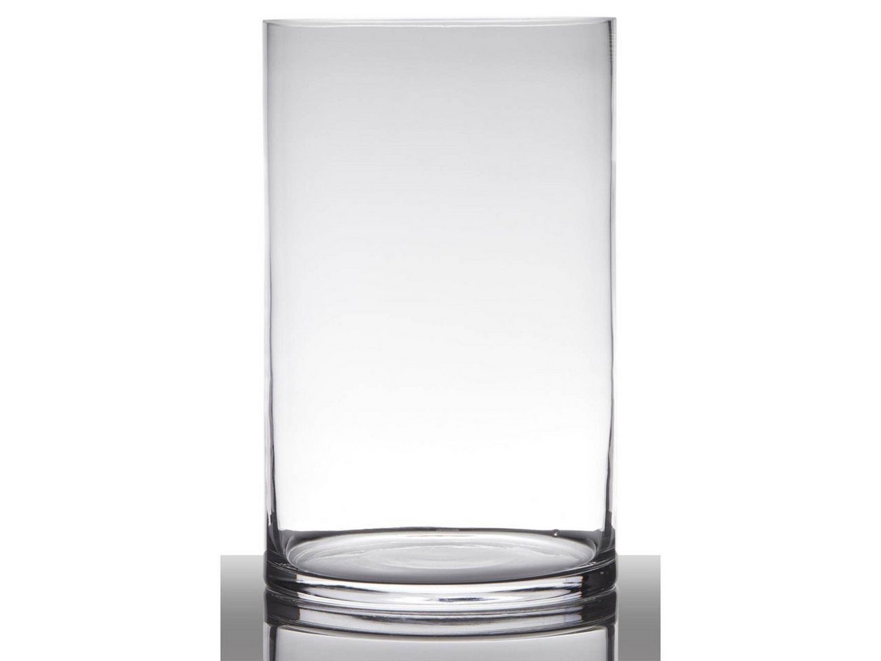 Hakbijl Glass Deko-Glas ZYLINDER, Transparent H:25cm D:18.5cm Glas von Hakbijl Glass