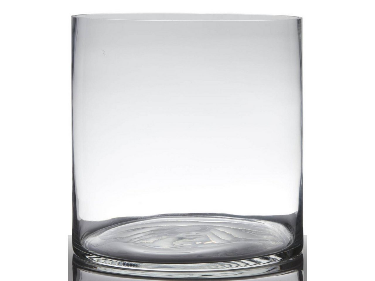 Hakbijl Glass Deko-Glas ZYLINDER, Transparent H:25cm D:25cm Glas von Hakbijl Glass