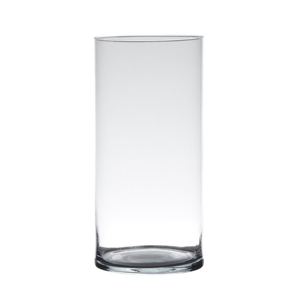 Hakbijl Glass Deko-Glas ZYLINDER, Transparent H:30cm D:12cm Glas von Hakbijl Glass