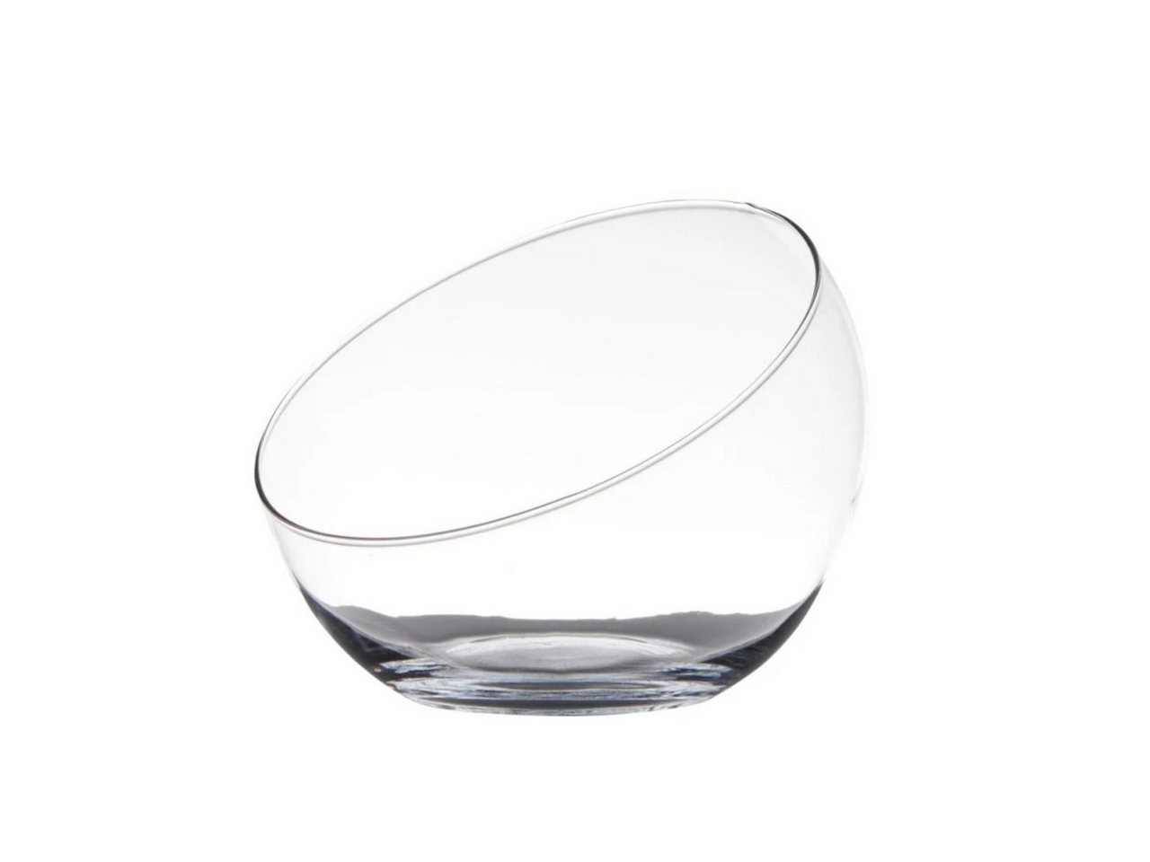 Hakbijl Glass Dekoschale RECTANGULAR, Transparent H:15cm D:19cm Glas von Hakbijl Glass