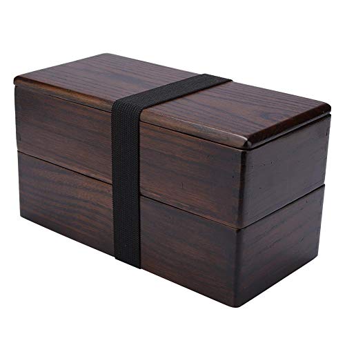 Box, Lunchboxen, Japanische Doppelschicht Naturholz Vintage Lunch Food Container Für Kinder Erwachsene Picknick Büro Schule Wandern Camping. Box, Lunchboxen, Japanische Doppelschicht Naturholz Vintage Lunch Food Container Für Kinder Erwachsene Picknick Büro Schule Wandern Camping. von Hakeeta