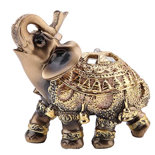 Elefanten-Statue, Home Shop Dekoration, Thai Elefant, Feng Shui Elefant, für Empfangsdekoration, viel Glück Dekoration, DREI Größen (L/M/S)(M) von Hakeeta