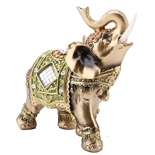 Hakeeta Glück Elefant Statue, Zuhause Shop Dekoration, Thai Elefant, Feng Shui Elefant, für die Dekoration der Rezeption, viel Glück Dekoration, DREI Größen (L/M/S)(L) von Hakeeta