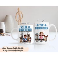 Der Hundevater, Meine Kinder Haben Vier Beine Und Fell - Personalisierte Tasse, Hundepapa-Hundemama-Keramiktasse, Geschenke Für Hundepapa-Hundemama Der Hundevater, Meine Kinder Haben Vier Beine Und Fell - Personalisierte Tasse, Hundepapa-Hundemama-Keramiktasse, Geschenke Für Hundepapa-Hundemama von HakkiAsanStudio
