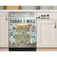 Heute Werde Ich Joy Dishwasher Cover, Magnet Aufkleber, Housewarming-Geschenke, Küchendekor, Geschenk Für Mama Von Tochter Wählen von HakkiAsanStudio