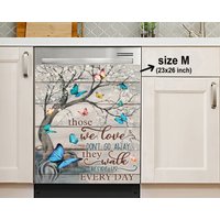 Spülmaschinen-Abdeckung, Spülmaschinen-Magnet-Abdeckung, Housewarming Geschenke, Küchendeko, Geschenk Für Mama von HakkiAsanStudio