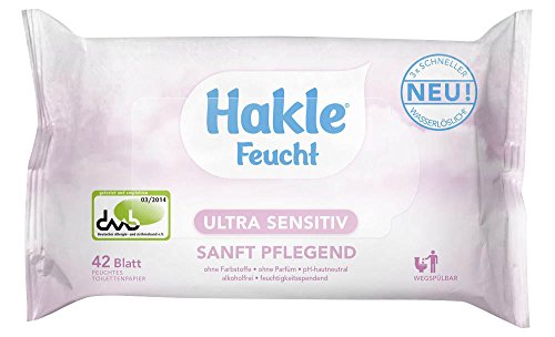 Hakle 80031 Toilettpapier feucht 42 stück von Hakle