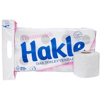 Hakle Toilettenpapier Traumweich 4-lagig, 8 Rollen von Hakle