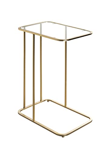 HAKU Möbel Beistelltisch, Metall, gold, B 45 x T 30 x H 65 cm von HAKU Möbel