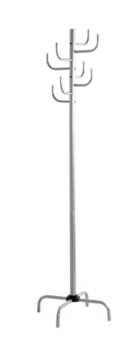 HAKU Möbel Garderobenständer alu, Metall - Maße: H 180 cm x Ø 37 cm, Style: Modern von HAKU Möbel