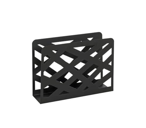 HAKU Möbel Zeitungsständer schwarz, Metall - Maße: B 35 cm x H 26 cm x T 10 cm, Style: Modern HAKU Möbel Zeitungsständer schwarz, Metall - Maße: B 35 cm x H 26 cm x T 10 cm, Style: Modern von HAKU Möbel