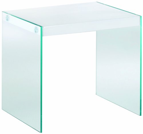 HAKU Möbel Beistelltisch, Metall, weiß, B 40 x T 35 x H 35 cm von HAKU Möbel