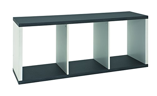 HAKU Möbel Regal, MDF, granitoptik-weiß, B 117 x T 30 x H 50 cm von HAKU