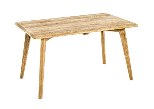 HAKU Möbel Couchtisch, Massivholz, eiche, B 80 x T 50 x H 45 cm von HAKU Möbel