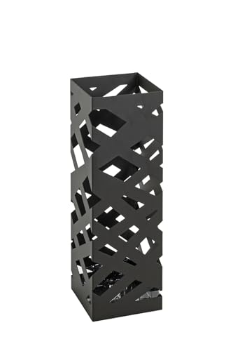 HAKU Möbel Schirmständer schwarz, Metall - Maße: B 16 cm x H 48 cm x T 16 cm, Style: Modern HAKU Möbel Schirmständer schwarz, Metall - Maße: B 16 cm x H 48 cm x T 16 cm, Style: Modern von HAKU Möbel