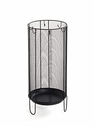 HAKU Möbel Schirmständer schwarz, Metall - Maße: H 48 cm x Ø 26 cm, Style: Modern HAKU Möbel Schirmständer schwarz, Metall - Maße: H 48 cm x Ø 26 cm, Style: Modern von HAKU Möbel