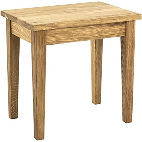 HAKU Möbel Beistelltisch, Massivholz, eiche geölt, B 43 x T 30 x H 42 cm von HAKU Möbel