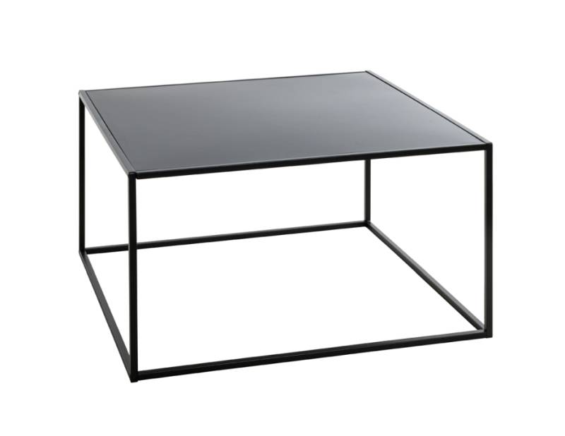 Haku Möbel Couchtisch MELBOURNE 3 aus Metall schwarz lackiert von Haku Möbel