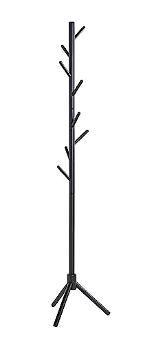 HAKU Möbel Garderobenständer, Massivholz, schwarz, Ø 43 x H 174 cm von HAKU Möbel