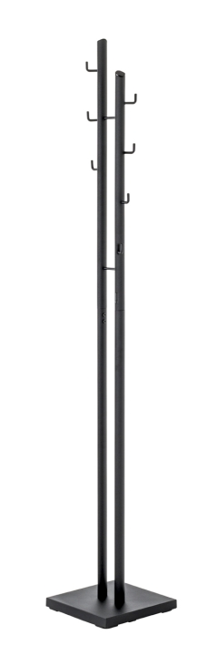 Haku Möbel Garderobenständer Rudi 21553 schwarz ca. H 176 cm von Haku Möbel