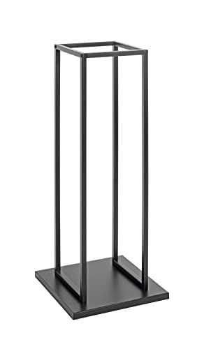 HAKU Möbel Kaminholzständer, Metall, schwarz, B 33 x T 33 x H 85 cm von HAKU Möbel