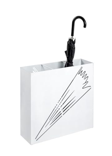 HAKU Möbel Schirmständer, Metall, weiß, B 50 x T 16 x H 48 cm von HAKU Möbel