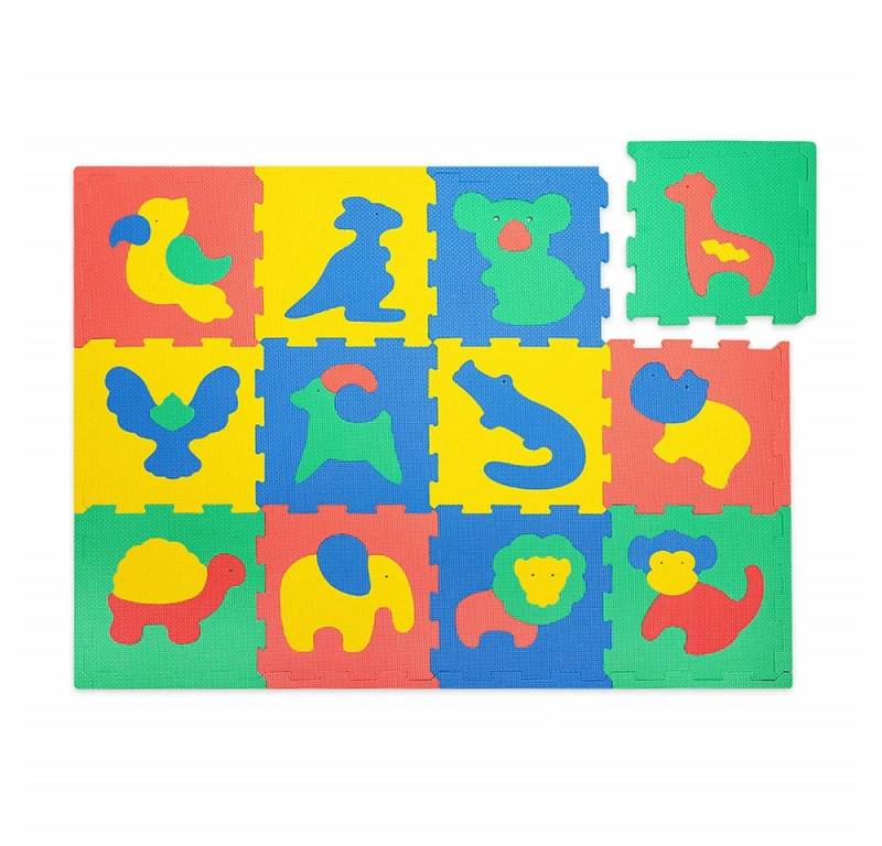 Hakuna Matte Badematte Hakuna Matte Puzzlematte Safari Animals, 1,2x0,9m Hakuna Matte Badematte Hakuna Matte Puzzlematte Safari Animals, 1,2x0,9m von Hakuna Matte