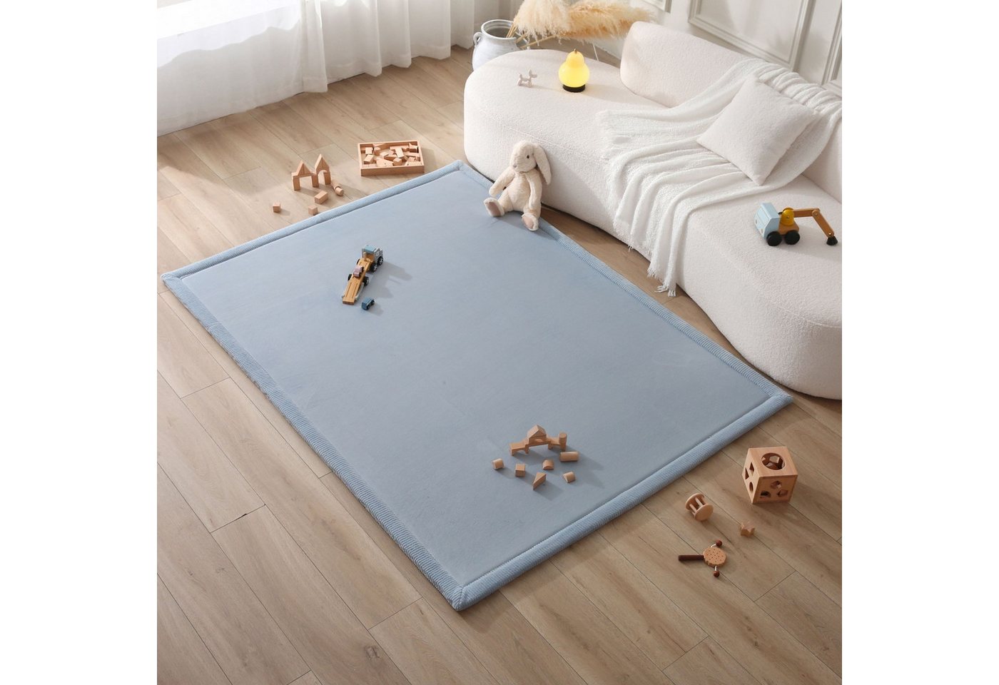 Hakuna Matte Kinderteppich mit Memory-Schaum, dicke & weiche Spielmatte 2,5 cm, Krabbelmatte, Höhe: 25 mm, Extra weich, Roll-_oder_faltbar, Hypoallergen, Schaumstoff Hakuna Matte Kinderteppich mit Memory-Schaum, dicke & weiche Spielmatte 2,5 cm, Krabbelmatte, Höhe: 25 mm, Extra weich, Roll-_oder_faltbar, Hypoallergen, Schaumstoff von Hakuna Matte