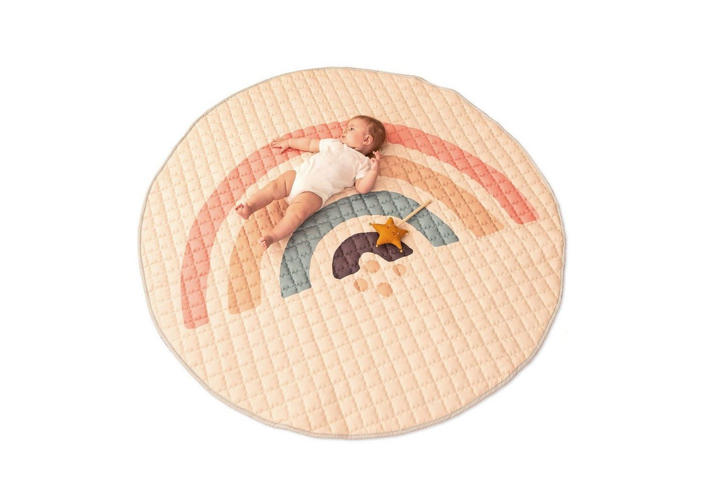 Krabbeldecke für Baby 1,5m, Krabbelmatte, Spielmatte mit Rutschfester Unterseite, Hakuna Matte von Hakuna Matte