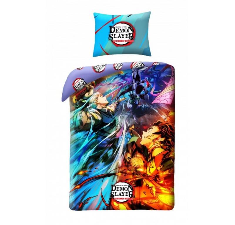 Halantex Bettwäsche Demon Slayer Bettwäsche 140 x 200 cm von Halantex