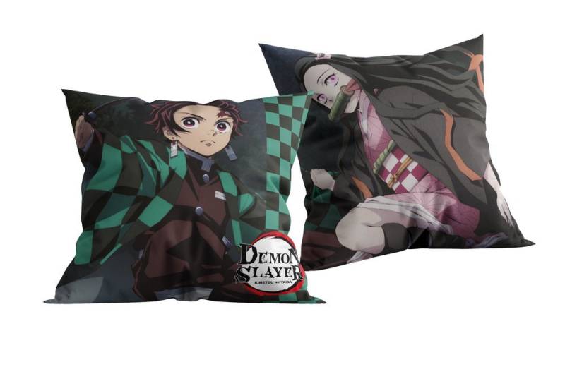 Halantex Dekokissen Demon Slayer Kissen Dekokissen 40 x 40 cm Halantex Dekokissen Demon Slayer Kissen Dekokissen 40 x 40 cm von Halantex