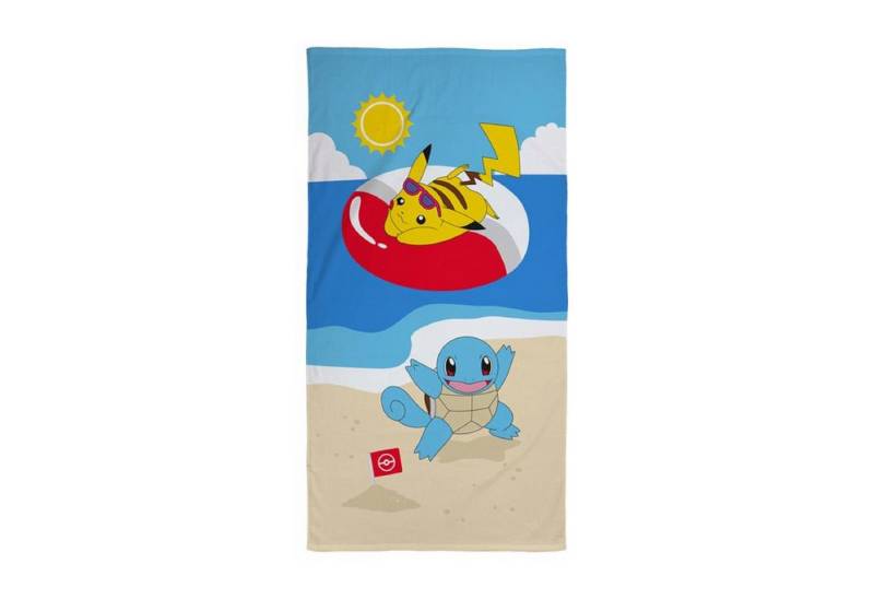 Halantex Handtücher POKEMON PIKACHU Duschtuch Strandtuch Badetuch 70 x 140 cm von Halantex