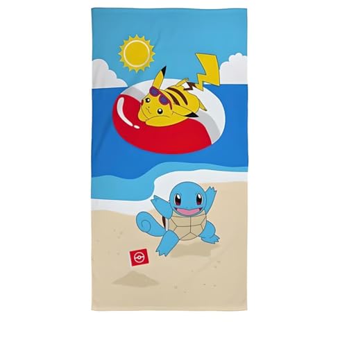 Halantex Pokemon Badetuch 70x140 cm 100% Baumwolle von Halantex