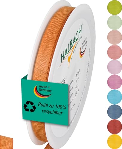 Halbach Seidenbänder Geschenkband | Breite 10mm Länge 25m | Schleifenband made in Germany | Geschenkbänder in Vielzahl von Farben und Breiten, perfekt zum Verpacken und Dekorieren, Farbe: cognac Halbach Seidenbänder Geschenkband | Breite 10mm Länge 25m | Schleifenband made in Germany | Geschenkbänder in Vielzahl von Farben und Breiten, perfekt zum Verpacken und Dekorieren, Farbe: cognac von Halbach