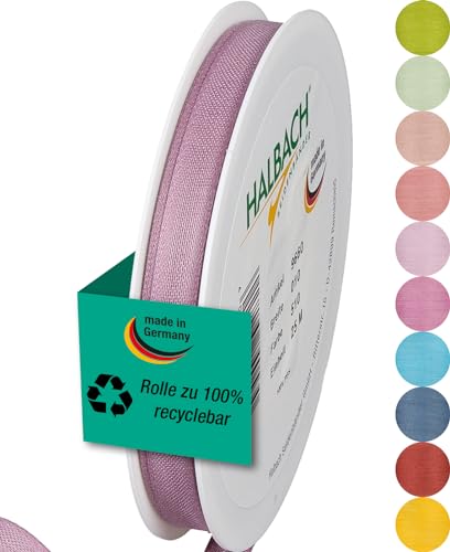 Halbach Seidenbänder Geschenkband | Breite 10mm Länge 25m | Schleifenband made in Germany | Geschenkbänder in Vielzahl von Farben und Breiten, perfekt zum Verpacken und Dekorieren, Farbe: pale berry Halbach Seidenbänder Geschenkband | Breite 10mm Länge 25m | Schleifenband made in Germany | Geschenkbänder in Vielzahl von Farben und Breiten, perfekt zum Verpacken und Dekorieren, Farbe: pale berry von Halbach