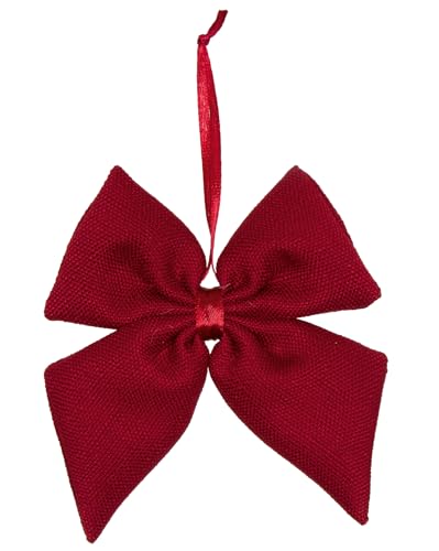 Halbach Seidenbänder Premium Rote Geschenkschleifen Set | XXL Riesenschleife für Tannenbaum und Weihnachtsdeko Halbach Seidenbänder Premium Rote Geschenkschleifen Set | XXL Riesenschleife für Tannenbaum und Weihnachtsdeko von Halbach Seidenbänder