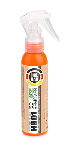 HB01 100ml Reiniger für Isocyanat-Härter und anhaftende, Wirksam Flecken entfernen, PU Remover von HALBAU