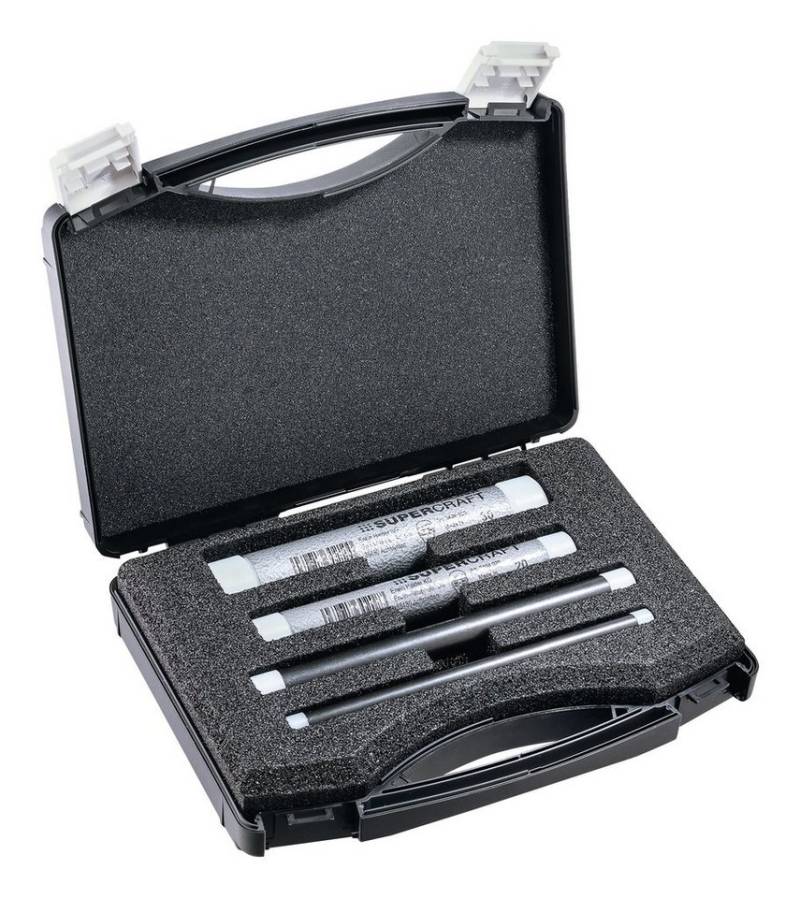 Halder KG Gummihammer (4-St), Klopfer/Durchschlag-Set Rückschlagfrei von Halder KG