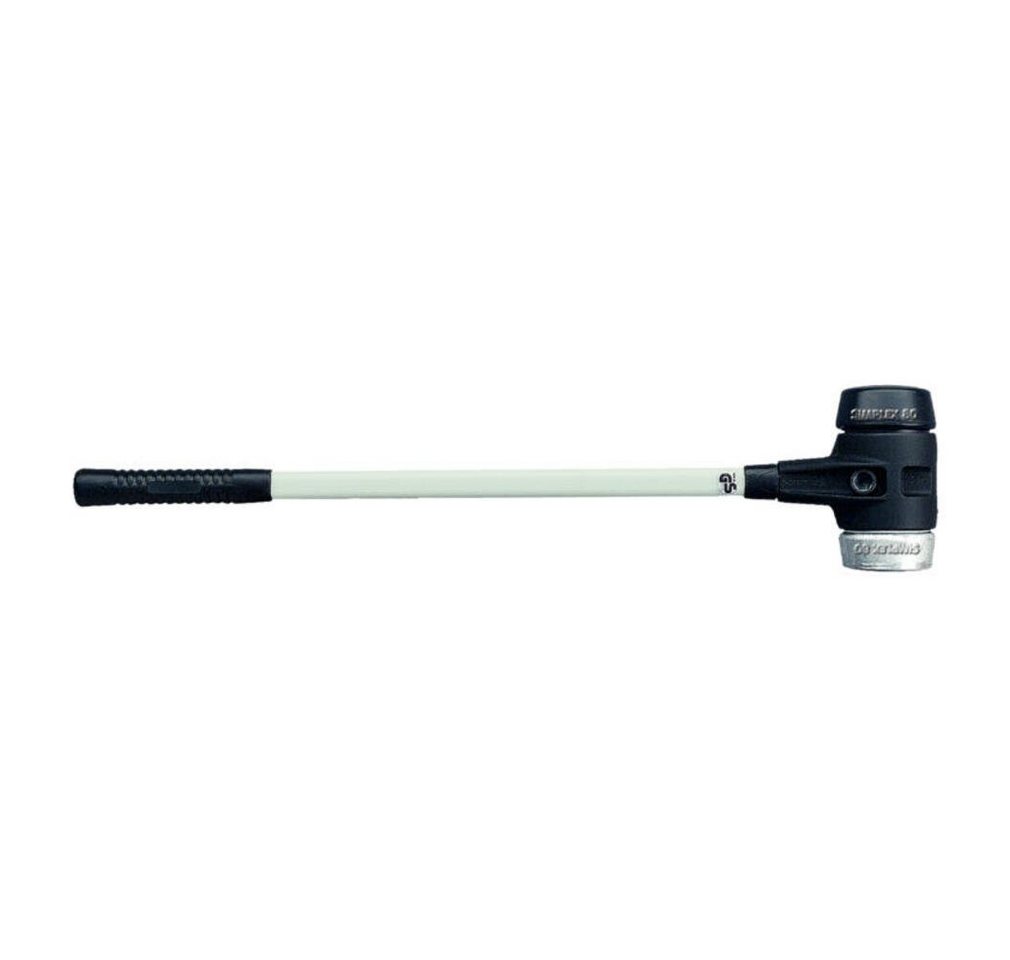 Halder KG Hammer SIMPLEX-Vorschlaghammer, mit verstärktem Stahlgussgehäuse und Fiberglasstiel Ø=80 mm 3729.081 von Halder KG