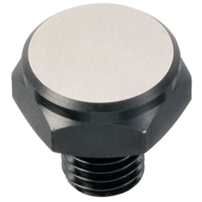 Bolzen/mit Außengewinde, Auflagefläche plan | h=15 mm / d1=M12 | 22690.0002 von Halder