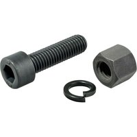 Schraube, Mutter und Federring Set für ø 125 mm Tempergussgehäuse - Halder von Halder