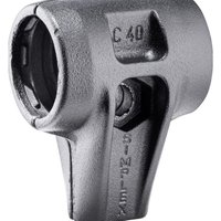 SIMPLEX-verstärktes Tempergussgehäuse D=40 mm 3711.040 von Halder
