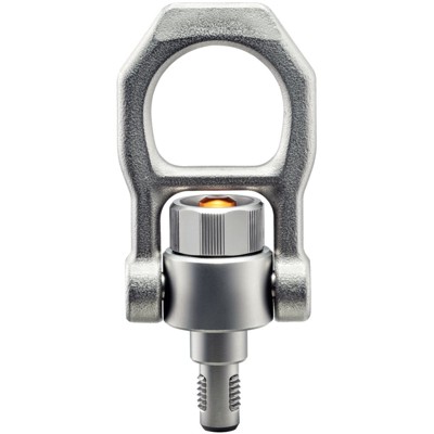 Gewindetragbolzen, selbstsichernd, mit drehbarem Schäkel | d1=M10 / l1=14 mm / Rostfreier Stahl | 22353.1010 von Halder