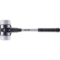 Simplex Schonhammer ø 80 mm TPE-mid grau mit verstärkem Tempergussgehäuse und Fiberglasstiel - Halder von Halder