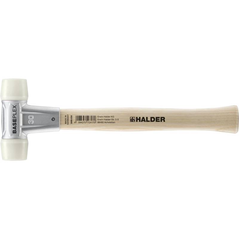 Halder Baseplex Schonhammer Ø 30 mm Nylon mit Zindruckgussgehäuse Halder Baseplex Schonhammer Ø 30 mm Nylon mit Zindruckgussgehäuse von Halder