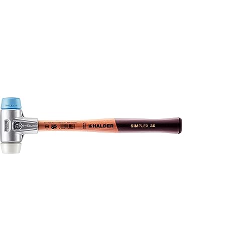Simplex Schonhammer, TPE-soft / Superplastik; mit Aluminiumgehäuse und hochwertigem Holzstiel | D=30 mm | 3117.030 Simplex Schonhammer, TPE-soft / Superplastik; mit Aluminiumgehäuse und hochwertigem Holzstiel | D=30 mm | 3117.030 von HALDER