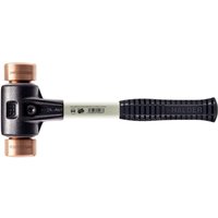 SIMPLEX-Schonhammer, Kupfer verstärk. Tempergussgeh., Fiberglasstiel, ø 40 mm - Halder von Halder